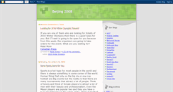 Desktop Screenshot of beijing-olympics-blog.blogspot.com