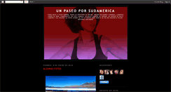 Desktop Screenshot of paseoporsudamerica.blogspot.com