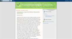 Desktop Screenshot of pedagogicoconstructivista.blogspot.com