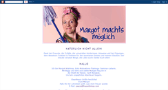 Desktop Screenshot of margot-machts-moeglich.blogspot.com