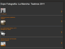 Tablet Screenshot of expoteatinos.blogspot.com