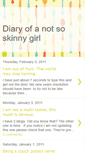 Mobile Screenshot of dairyofanotsoskinnygirl.blogspot.com