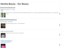 Tablet Screenshot of mestikabeauty.blogspot.com