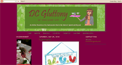 Desktop Screenshot of dcgluttony.blogspot.com