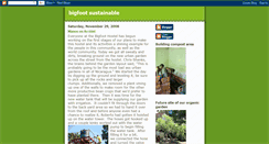 Desktop Screenshot of bigfootsustainable.blogspot.com