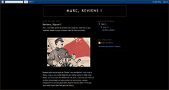 Desktop Screenshot of marcreviens.blogspot.com