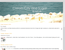 Tablet Screenshot of creamcityandsugar.blogspot.com