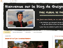 Tablet Screenshot of guignolparcfloral.blogspot.com