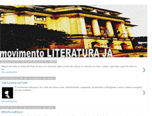 Tablet Screenshot of movimentoliteraturaja.blogspot.com