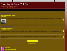 Tablet Screenshot of bazartokguru.blogspot.com