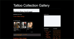 Desktop Screenshot of bestcollectiontattoo.blogspot.com