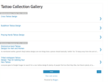 Tablet Screenshot of bestcollectiontattoo.blogspot.com