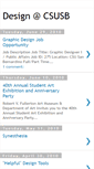 Mobile Screenshot of designcsusb.blogspot.com