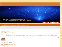 Tablet Screenshot of earthisdying.blogspot.com