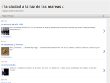 Tablet Screenshot of morirenlaciudadyvivirenelintento.blogspot.com