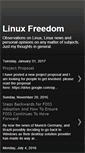 Mobile Screenshot of linuxfreedom-technoshaun.blogspot.com