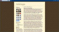 Desktop Screenshot of meganonthejourney.blogspot.com