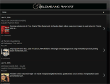 Tablet Screenshot of gelombang-rakyat.blogspot.com