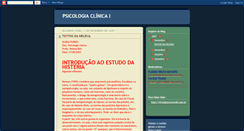 Desktop Screenshot of clinica1ulbra.blogspot.com