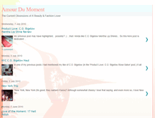 Tablet Screenshot of amourdumoment.blogspot.com
