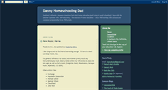 Desktop Screenshot of dannyhsdad.blogspot.com