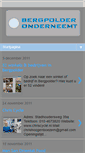 Mobile Screenshot of bergpolderonderneemt.blogspot.com