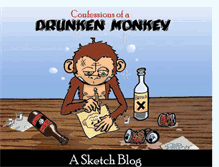 Tablet Screenshot of drunkenmonkey33.blogspot.com