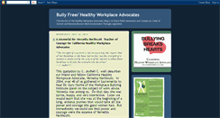 Desktop Screenshot of cahealthyworkplaceadvocates.blogspot.com