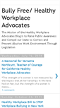 Mobile Screenshot of cahealthyworkplaceadvocates.blogspot.com