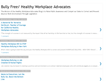 Tablet Screenshot of cahealthyworkplaceadvocates.blogspot.com