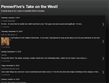 Tablet Screenshot of pennerfive.blogspot.com