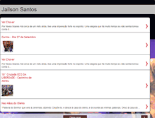 Tablet Screenshot of cantorjailsonsantos.blogspot.com