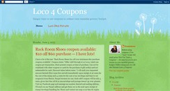 Desktop Screenshot of loco4coupons.blogspot.com