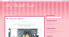 Desktop Screenshot of mystardollsweet.blogspot.com