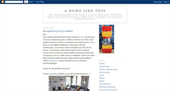 Desktop Screenshot of ahomelikethis.blogspot.com