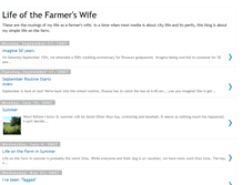 Tablet Screenshot of lifeofthefarmerswife.blogspot.com