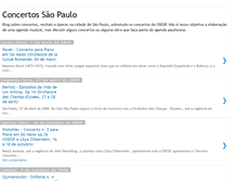 Tablet Screenshot of concertossaopaulo.blogspot.com