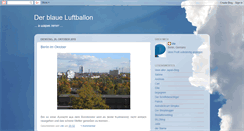 Desktop Screenshot of der-blaue-luftballon.blogspot.com