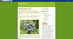 Desktop Screenshot of dailyplants.blogspot.com