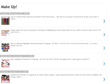 Tablet Screenshot of luvurselfalways-makeups.blogspot.com