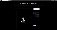 Desktop Screenshot of pcextremedownloads.blogspot.com