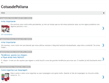 Tablet Screenshot of coisasdepoliana.blogspot.com