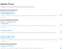 Tablet Screenshot of bulletsfever.blogspot.com