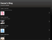 Tablet Screenshot of gaczar.blogspot.com