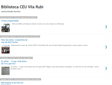 Tablet Screenshot of bibliotecaceuvilarubi.blogspot.com