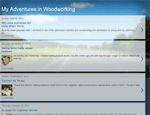 Tablet Screenshot of mywoodadventures.blogspot.com