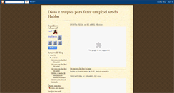 Desktop Screenshot of dicasetruquesparafazerumpixelart.blogspot.com