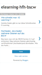 Mobile Screenshot of elearning-hfh-bscw.blogspot.com