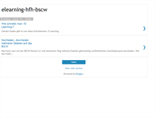 Tablet Screenshot of elearning-hfh-bscw.blogspot.com