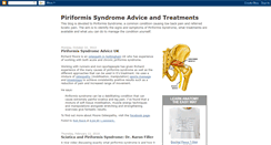 Desktop Screenshot of piriformis-syndrome-advice.blogspot.com